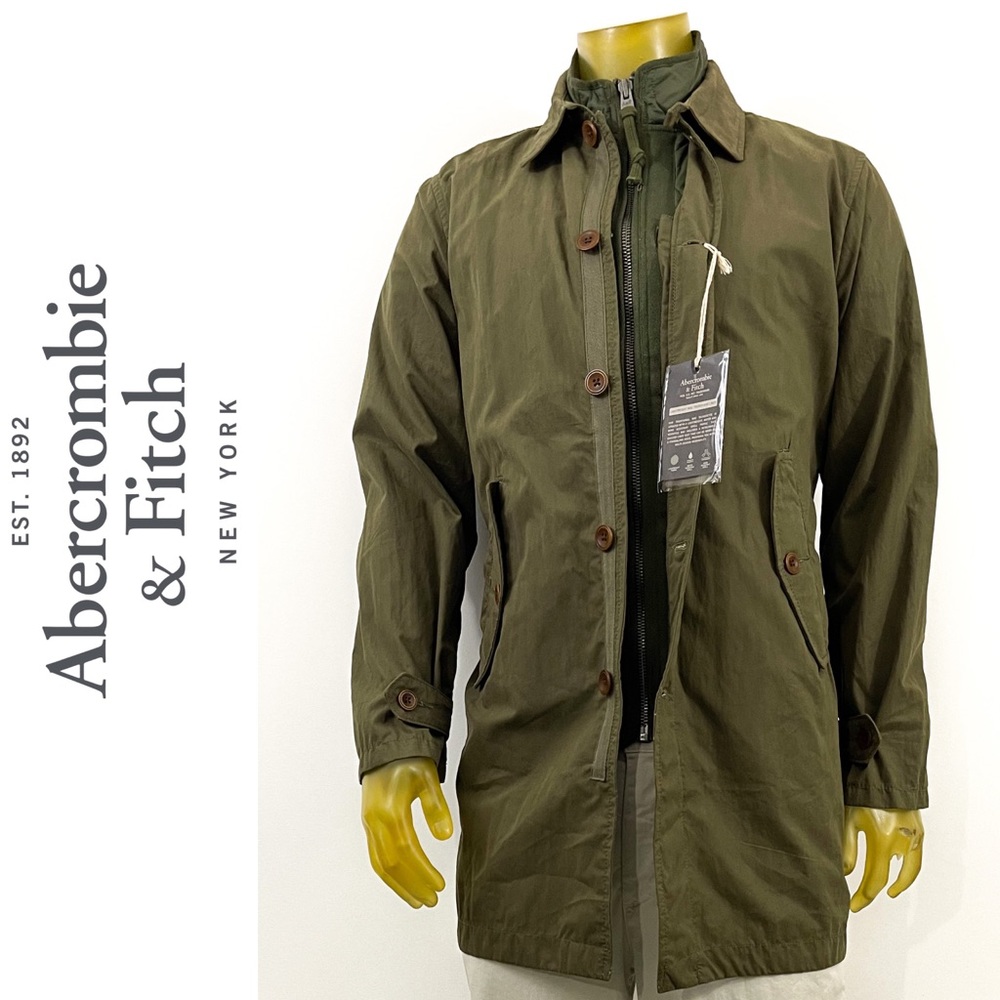 A&F Lightweight MAC Trench and Liner Coat